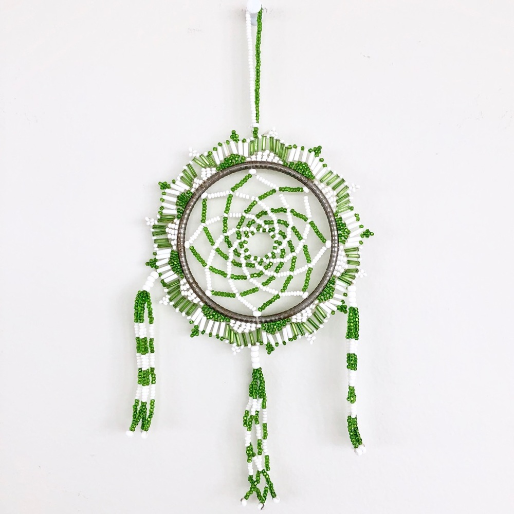 Beautifully Crafted Beaded Dream Catcher Ornament - Picture 12 of 12
